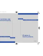 Samsung PTH5598 Owner'S Instructions Manual preview