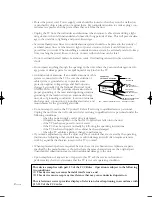 Preview for 4 page of Samsung PTH5598 Owner'S Instructions Manual