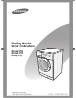 Samsung Q1044A Owner'S Instructions Manual preview