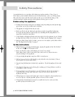 Preview for 2 page of Samsung Q1235 Owner'S Instructions Manual