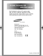 Preview for 24 page of Samsung Q1244AS Owner'S Instructions Manual