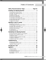 Предварительный просмотр 3 страницы Samsung Q1457(T/S/V) Owner'S Instructions Manual