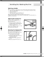 Предварительный просмотр 5 страницы Samsung Q1457(T/S/V) Owner'S Instructions Manual