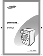 Preview for 1 page of Samsung Q1457A(V/T/S) Owner'S Instructions Manual