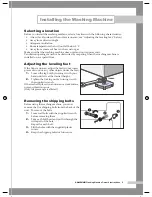 Preview for 7 page of Samsung Q1457A(V/T/S) Owner'S Instructions Manual