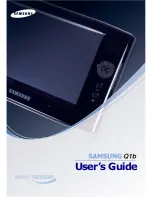 Preview for 1 page of Samsung Q1B User Manual