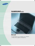 Предварительный просмотр 1 страницы Samsung Q35 Owner'S Manual