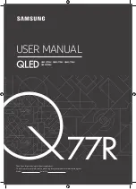 Preview for 23 page of Samsung Q77R Series User Manual