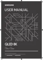 Samsung Q800T Series User Manual preview