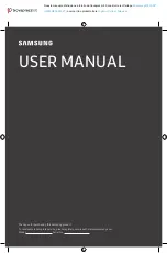 Samsung Q80A User Manual preview