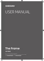 Preview for 1 page of Samsung QA43LS03R User Manual