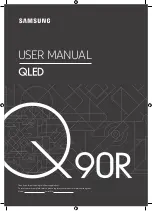 Samsung QA65Q90R User Manual preview