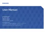 Samsung QBH Series User Manual preview