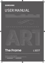 Samsung QE50LS03TAUXZT User Manual предпросмотр