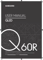 Samsung QE55Q60R User Manual preview