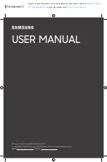 Preview for 1 page of Samsung QE55QN95BATXXN User Manual