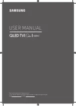 Предварительный просмотр 25 страницы Samsung QE65Q9FAMU User Manual