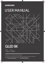 Предварительный просмотр 1 страницы Samsung QE75Q900TST User Manual