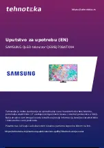 Preview for 1 page of Samsung QE85Q70BATXXH User Manual