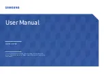 Samsung QM75F User Manual preview