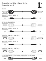 Preview for 3 page of Samsung QM85F Quick Start Manual