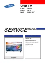 Samsung QN32Q50RAF Service Manual preview