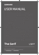 Preview for 1 page of Samsung QN43LS01T User Manual