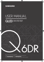 Samsung QN43Q6DR User Manual preview