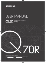 Samsung QN55Q70RAF User Manual preview