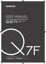 Samsung QN55Q7FNAF User Manual preview