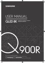 Samsung QN55Q900RBF User Manual preview