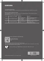 Preview for 52 page of Samsung QN65LST9TAFXZA User Manual