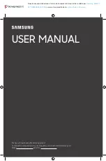 Samsung QN7 C Series User Manual предпросмотр