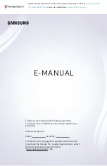 Samsung QN700A E-Manual предпросмотр