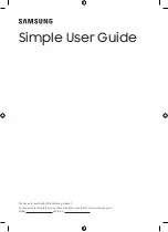 Предварительный просмотр 9 страницы Samsung QN8 D Series Simple User Manual