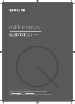 Samsung QN88Q9FAMF User Manual preview