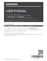 Samsung QN95B Series User Manual предпросмотр