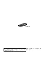 Preview for 42 page of Samsung R1033GWC/YLW Service Manual