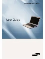 Samsung R423 User Manual preview