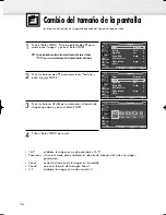 Preview for 56 page of Samsung R4232 - SP - 42" Plasma TV Manual De Instrucciones