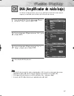 Preview for 87 page of Samsung R4232 - SP - 42" Plasma TV Manual De Instrucciones