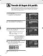 Preview for 116 page of Samsung R4232 - SP - 42" Plasma TV Manual De Instrucciones