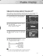 Preview for 121 page of Samsung R4232 - SP - 42" Plasma TV Manual De Instrucciones