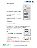 Preview for 12 page of Samsung RC090-120-140 Installation And Maintenance Manual