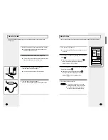 Preview for 4 page of Samsung RC09EAGO Owner'S Instructions Manual