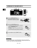 Preview for 14 page of Samsung RCD-Y95 Instruction Manual