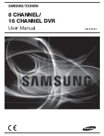 Samsung RD-840/1640 User Manual preview