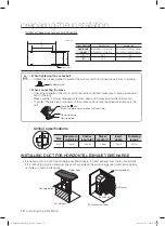 Preview for 12 page of Samsung RD080HRXGB Installation Manual