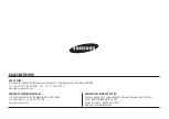 Предварительный просмотр 20 страницы Samsung RealVIEW SEW-3042WN User Manual