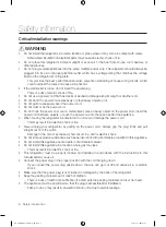 Предварительный просмотр 4 страницы Samsung RF18 Series User Manual